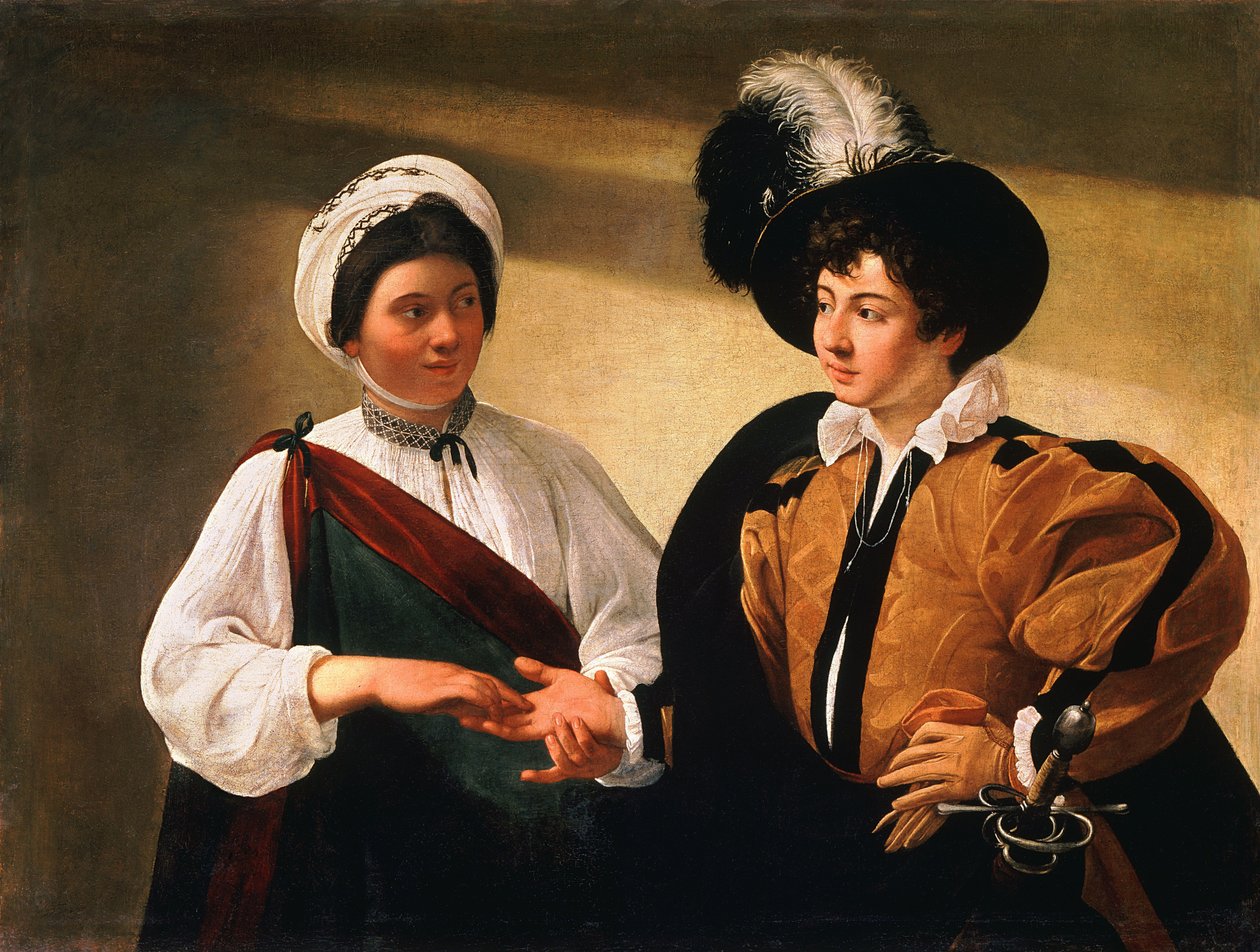 Spådame av Michelangelo Merisi Caravaggio