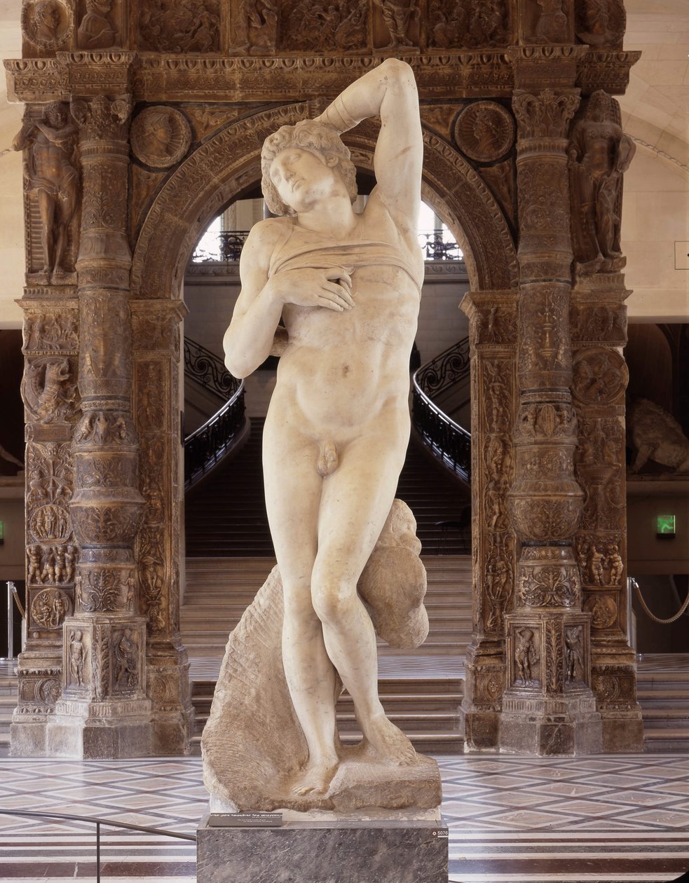 Captive, kjent som The Dying Slave av Michelangelo Buonarroti