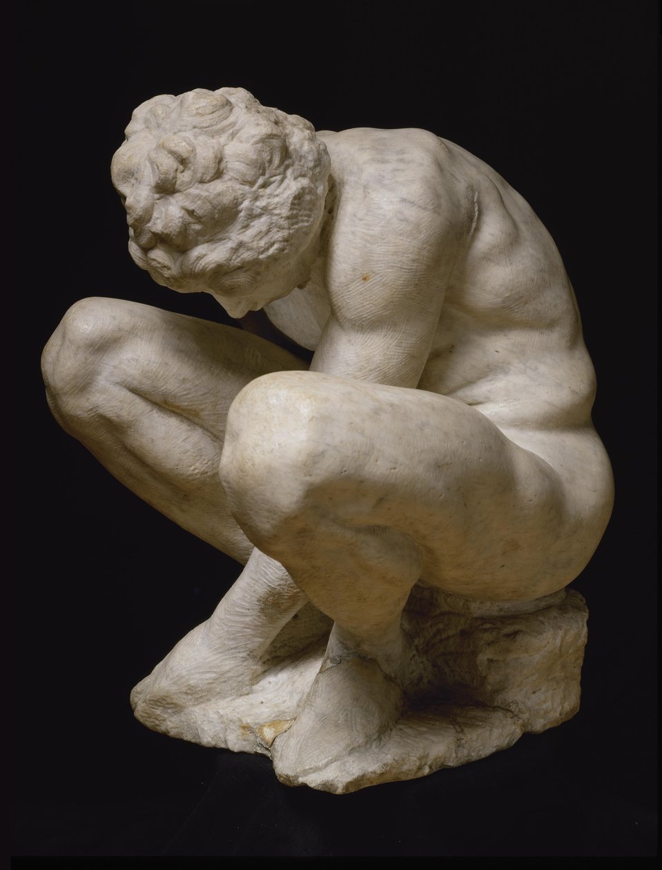 Huket gutt, mellom 1530 og 1534. av Michelangelo Buonarroti