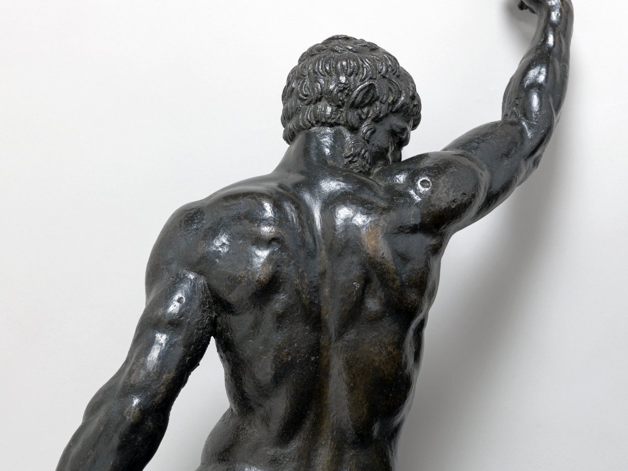 Naken Bacchants som rir pantere, ca. 1506-08 (bronse) av Michelangelo Buonarroti