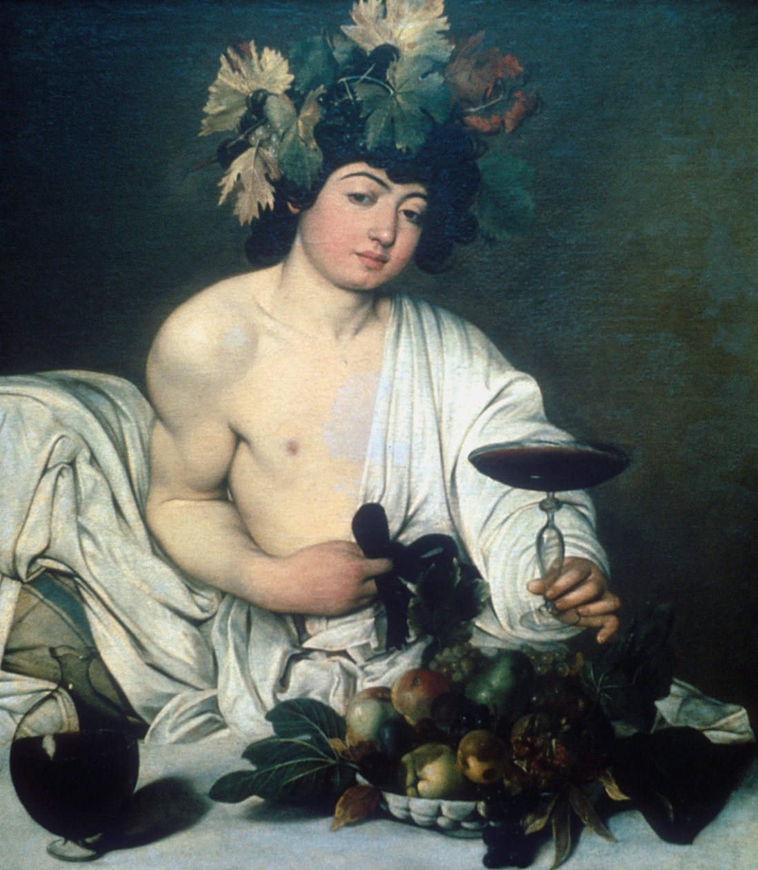Bacchus, c1597 av Michelangelo Merisi Caravaggio