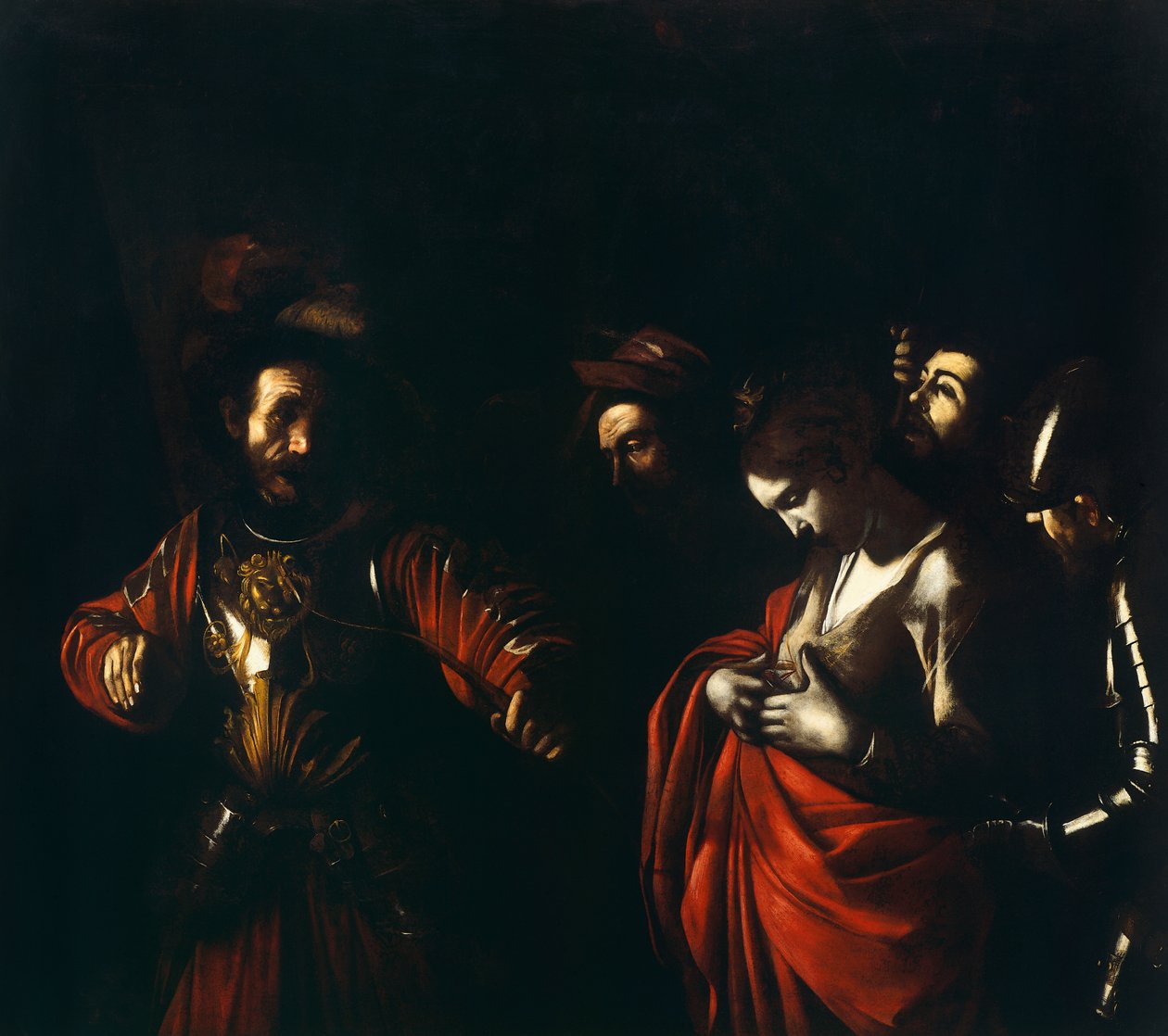St Ursulas martyrium av Michelangelo Merisi da Caravaggio