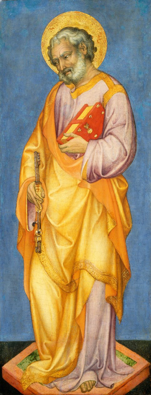 Sankt Peter, ca. 14451450. av Michele Giambono