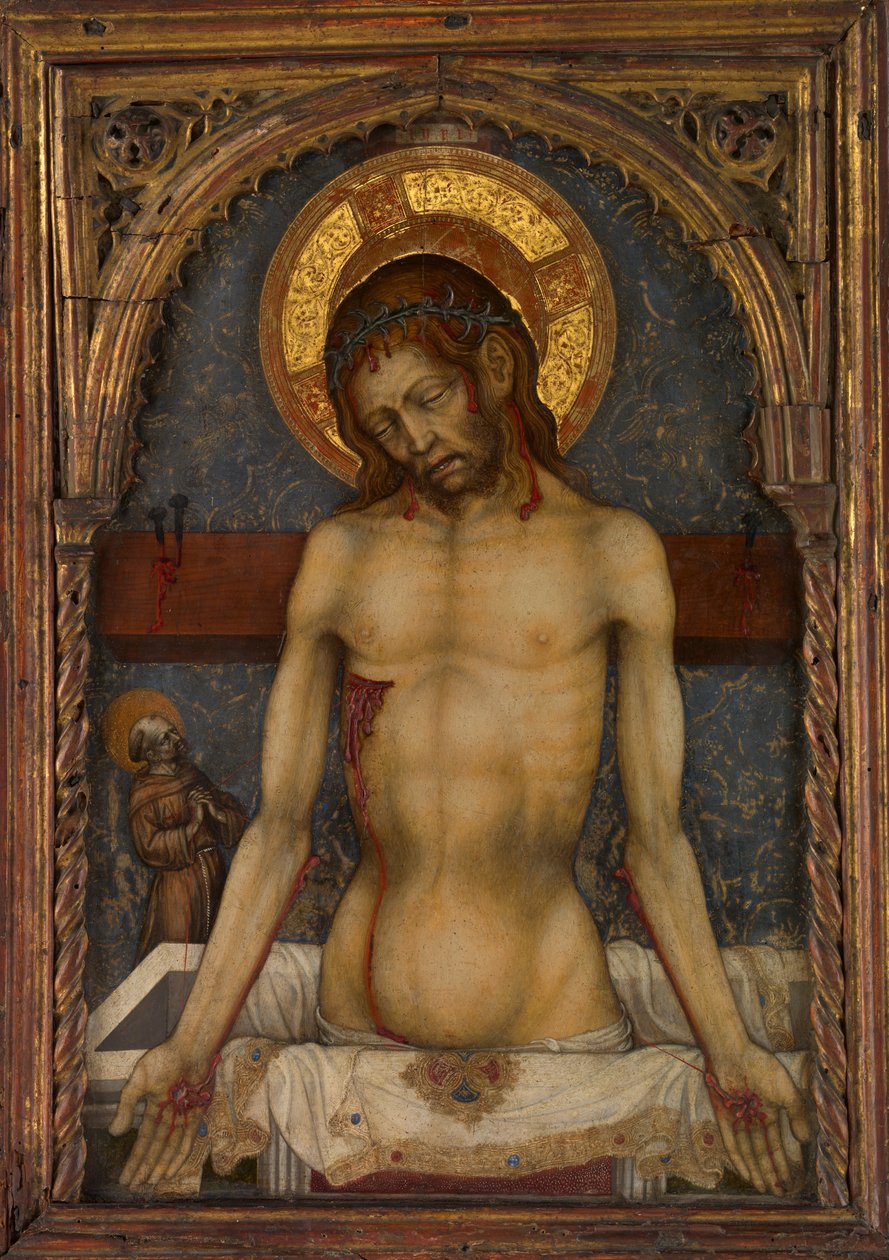 Sorgens mann, ca. 1430. av Michele Giambono