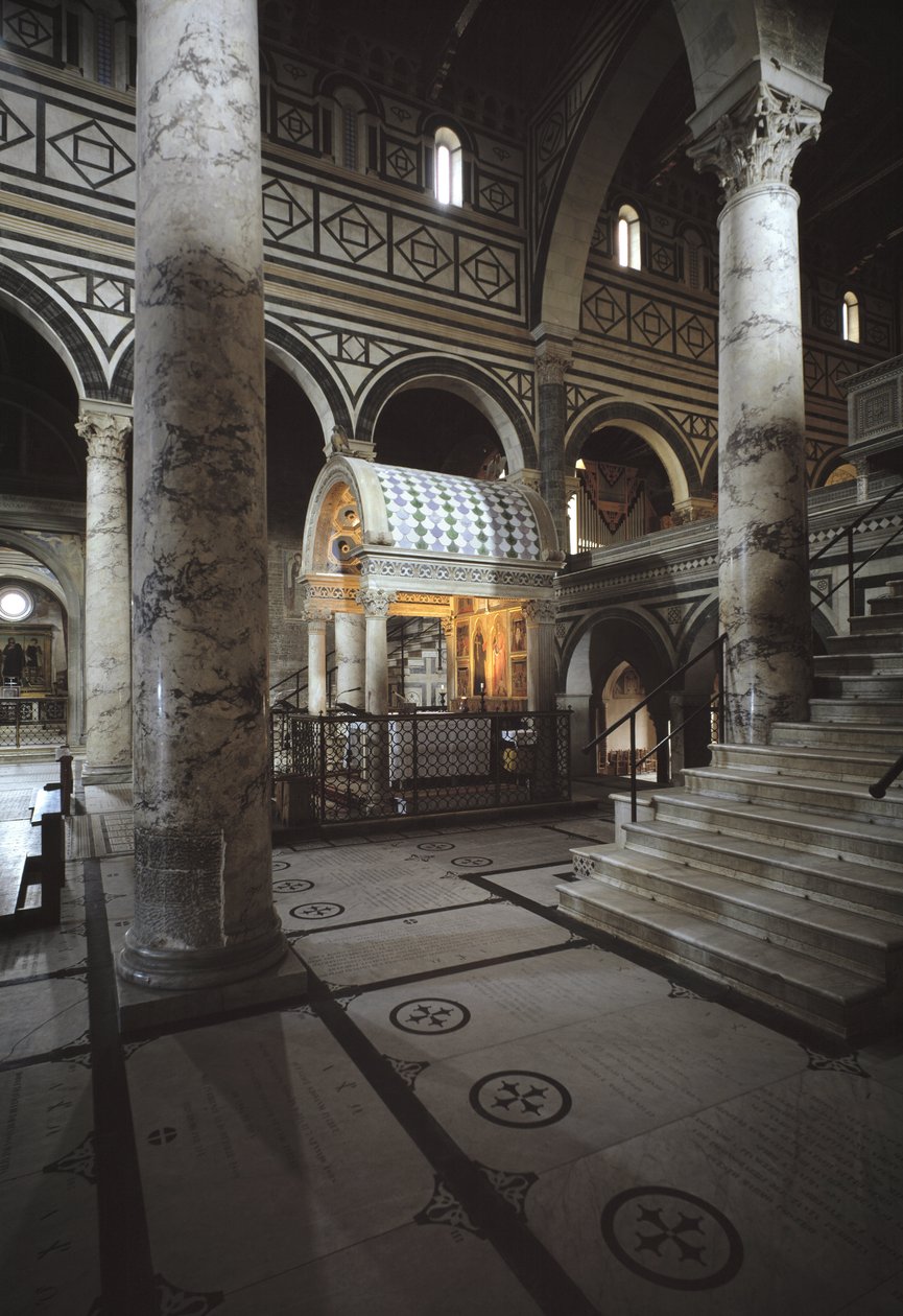 Krusifiksets kapell (ciborium) av Michelozzo di Bartolommeo