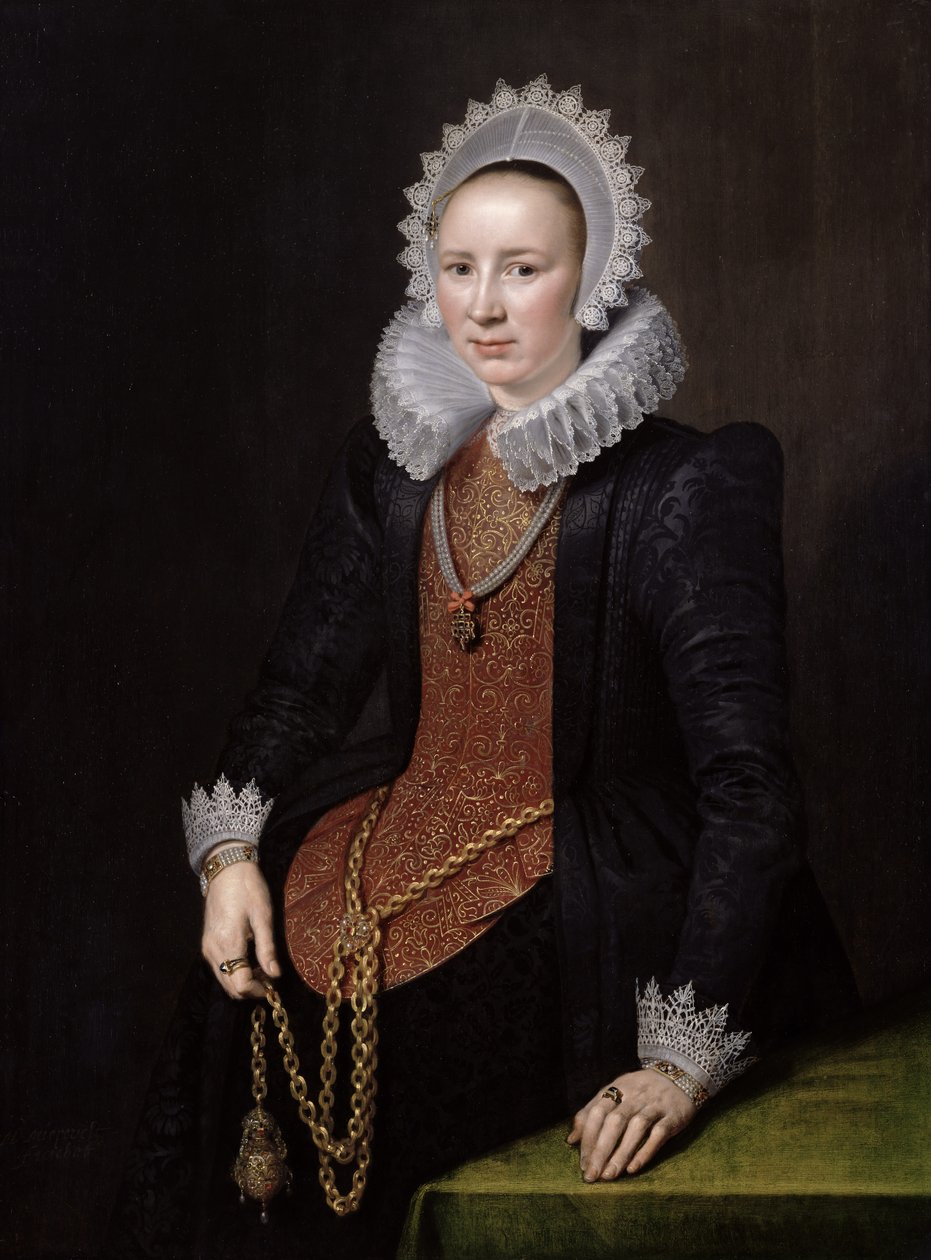 Portrett av en dame på 29 år, 1615 av Michiel Jansz van Miereveld