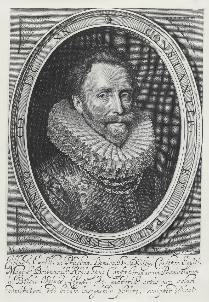 Dudley Carleton, 1. Viscount Dorchester, 1620 av Michiel Jansz van Mierevelt