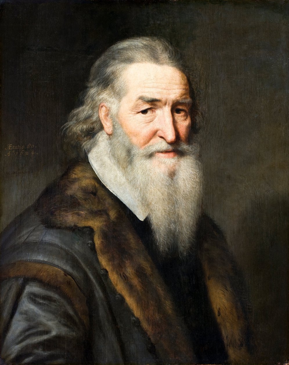 Portrett av en åtti år gammel mann av Michiel Jansz van Mierevelt