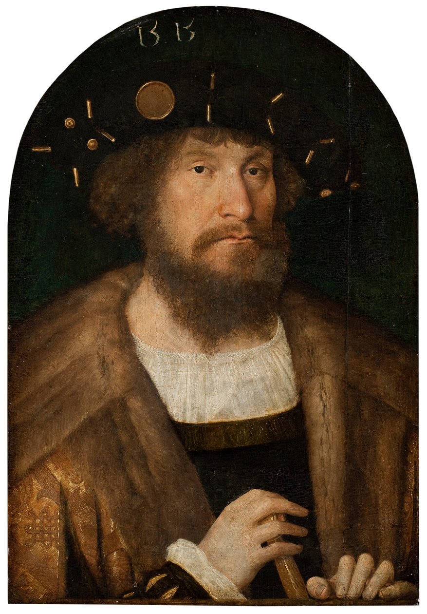 Portrett av den danske kong Christian II, 151415 av Michiel Sittow