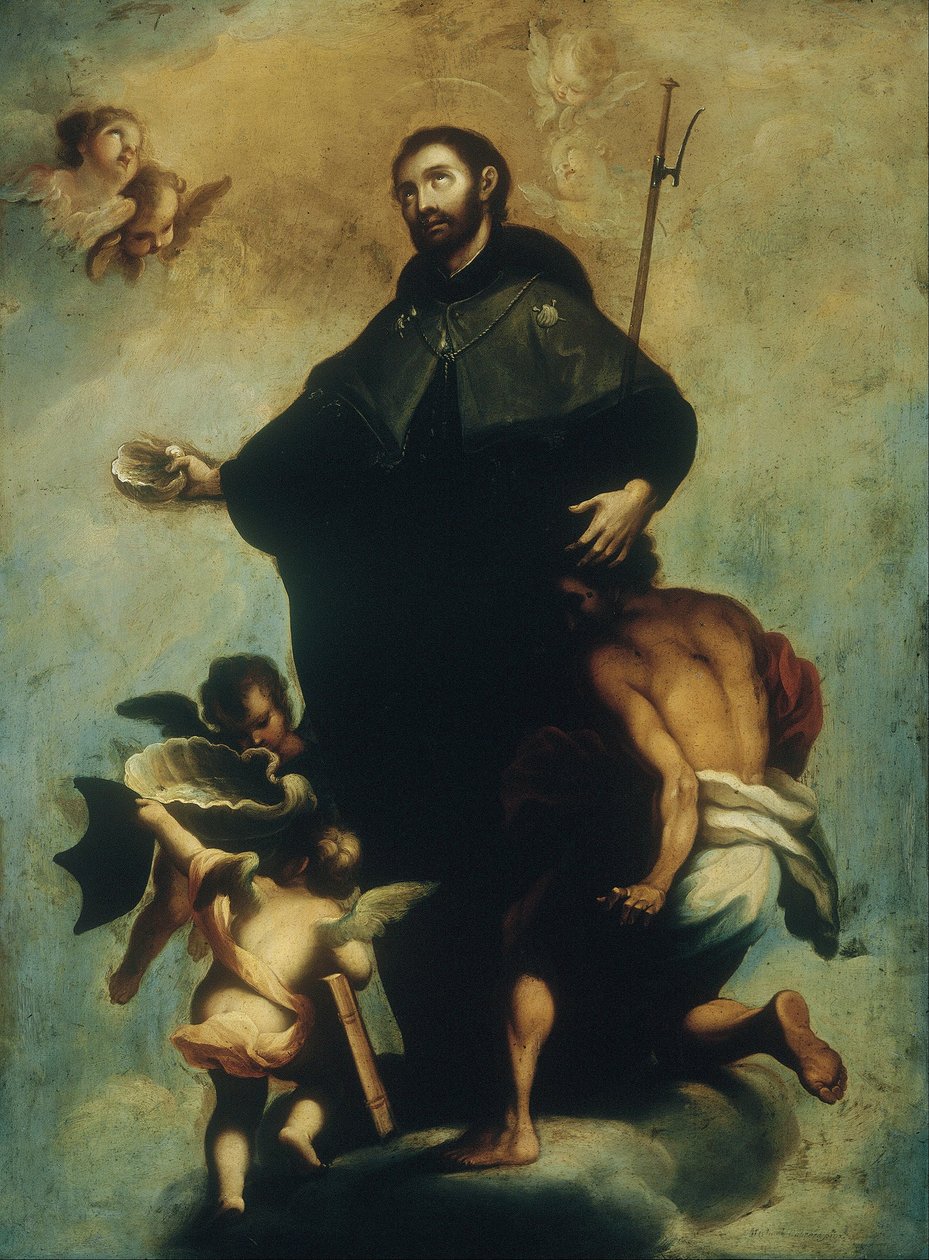 Den hellige Frans Xavier av Miguel Cabrera