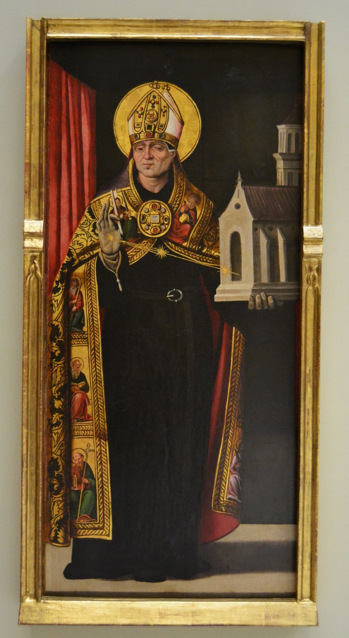 St. Augustin av Miguel del Prado