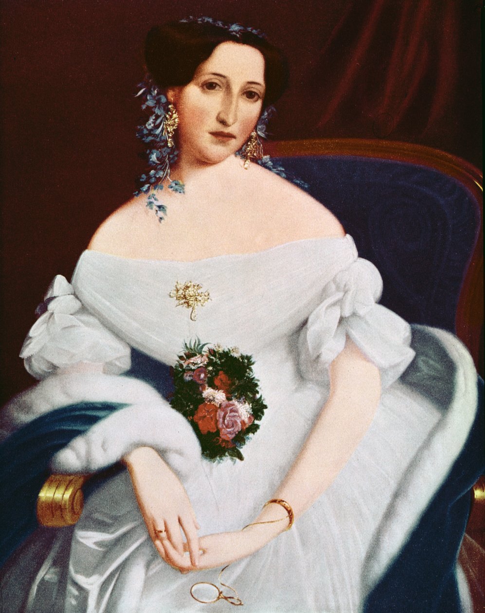 Luisa Pesjakova, ca. 1855 av Mihael Stroj