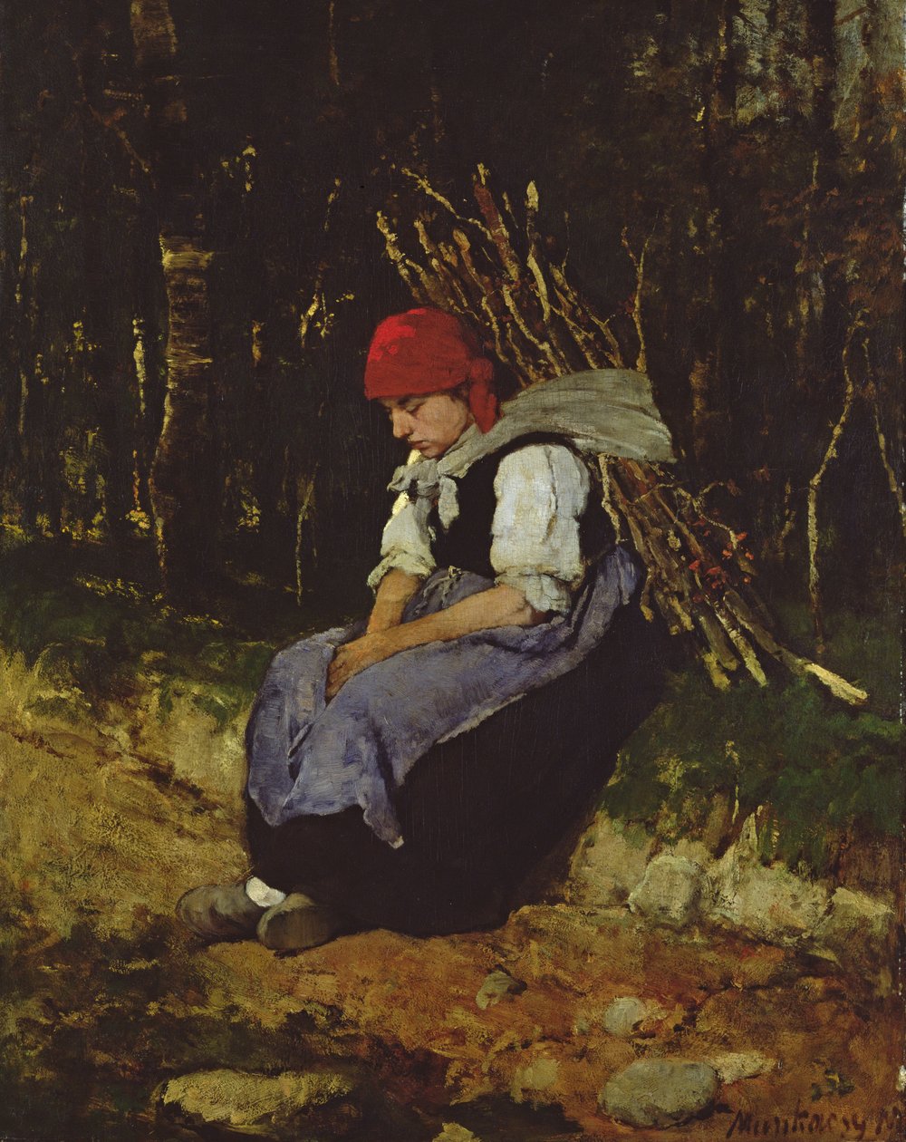 Kvistsamleren av Mihály Munkácsy