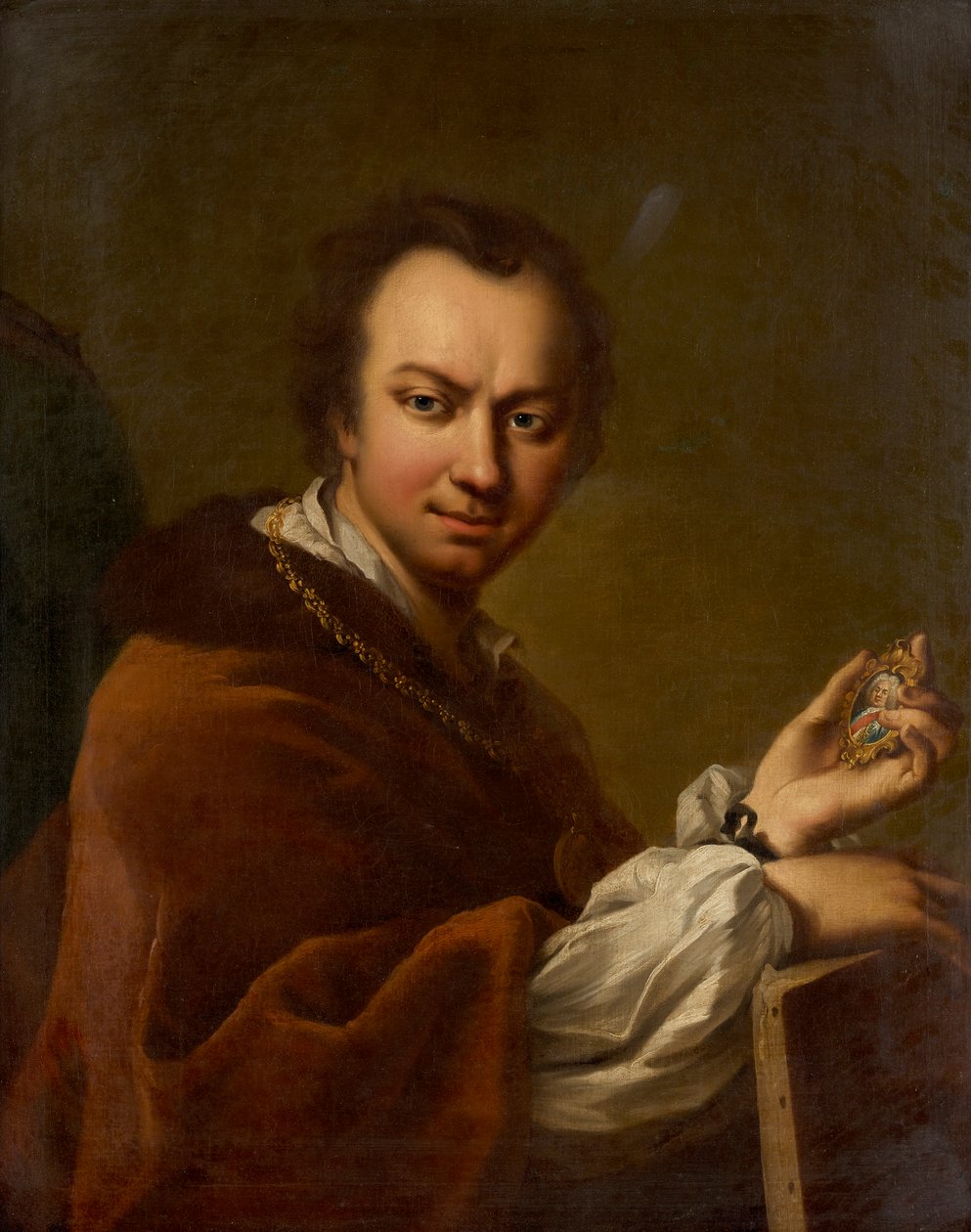 Selvportrett, 1731-1734. av Mijtens