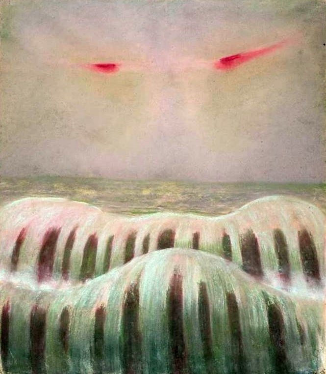 Deluge - Seascape. av Mikalojus Konstantinas Čiurlionis