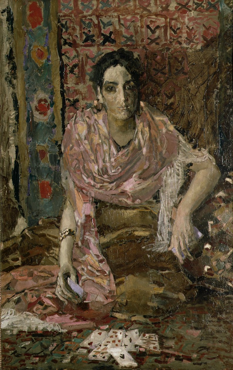 Spåmannen, 1895 av Mikhail Aleksandrovich Vrubel
