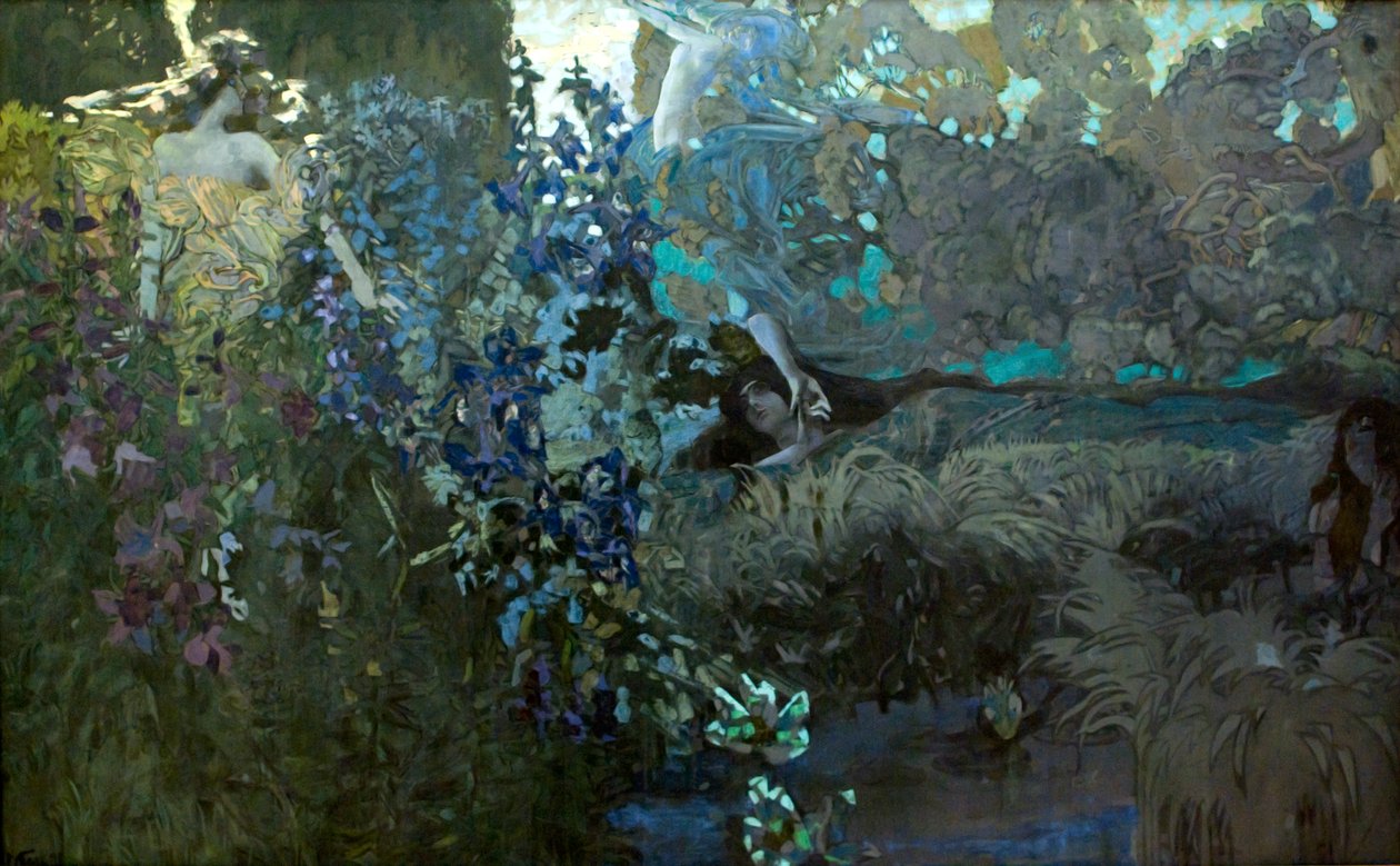 Morgen, 1897. av Mikhail Aleksandrovich Vrubel