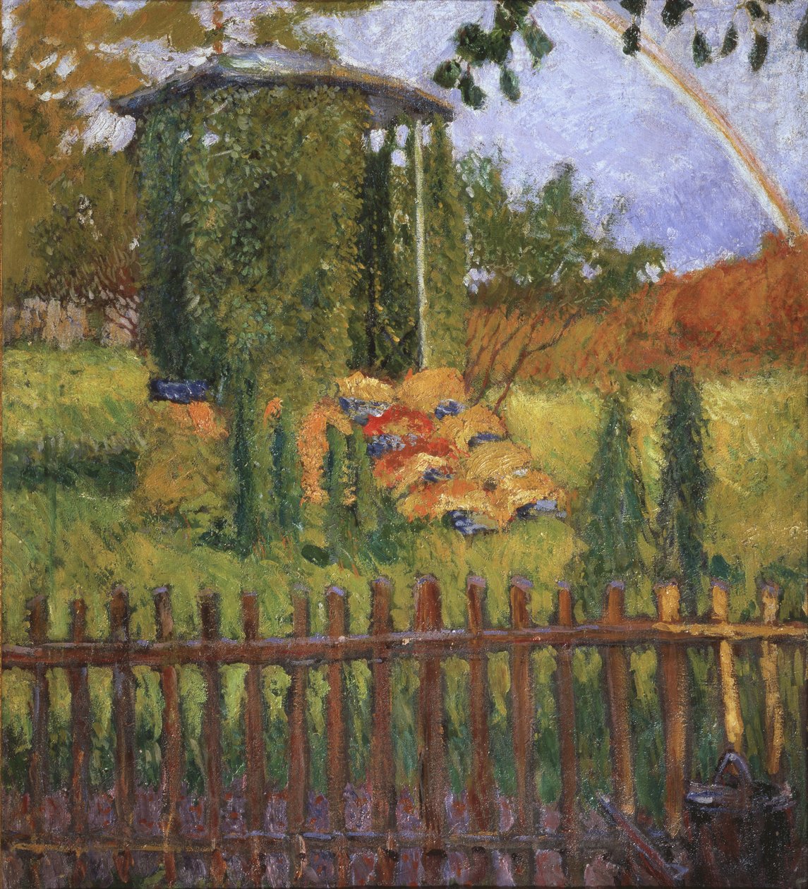 An Garden Arbour, 1907 av Mikhail Nikolayevich Yakovlev