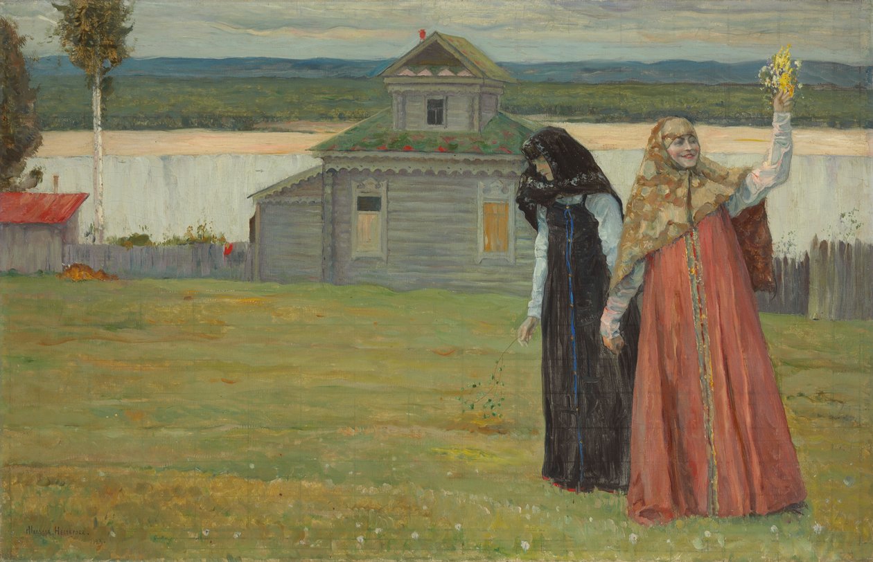 To søstre av Mikhail Vasilievich Nesterov