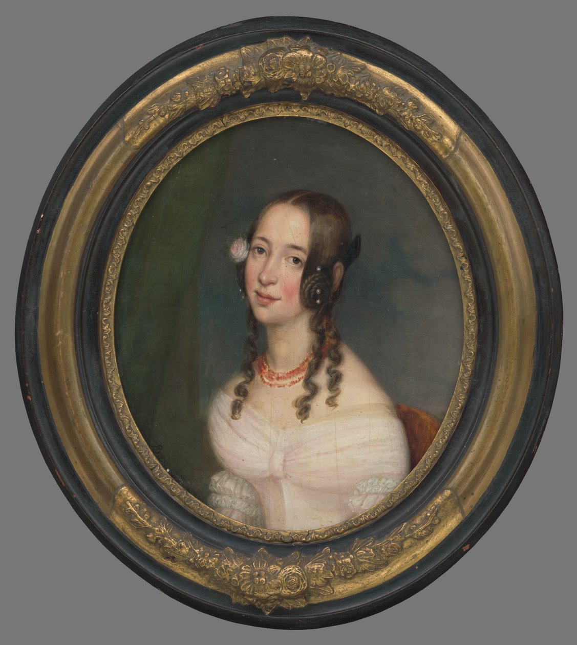 Portrett av en ung dame av Miklós   Barabás