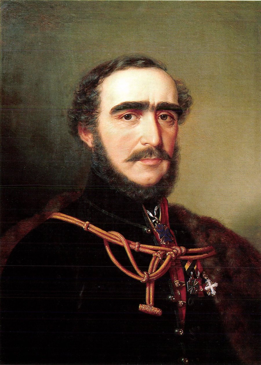 Portrett av grev István Széchenyi av Miklós Barabás