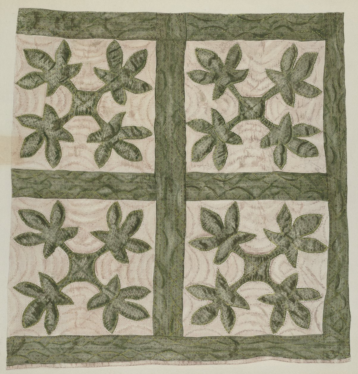 Applique Quilt   1217488   no       norwegian Successfully Translated  Original: Album of Daoist and Buddhist Themes: Procession of Daoist Deities: Leaf 14, 1200s. Translat: Album of Daoist and Buddhist Themes: Procession of Daoist Deities: Leaf 14, 1200s. av Mildred E. Bent