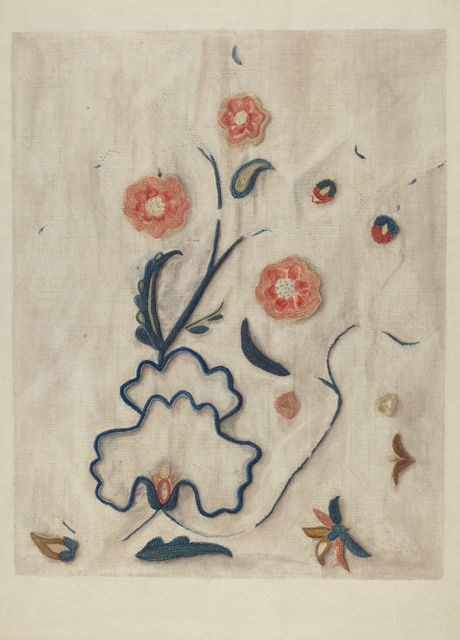Underkjole (Detalj) av Mildred E. Bent