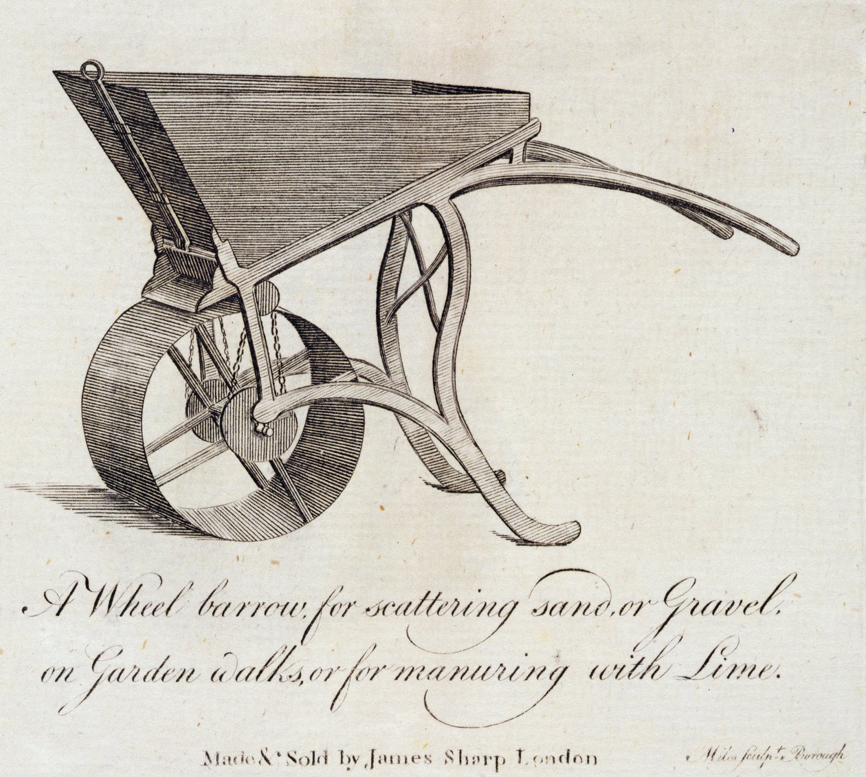 Trillebår, 1773 av Miles