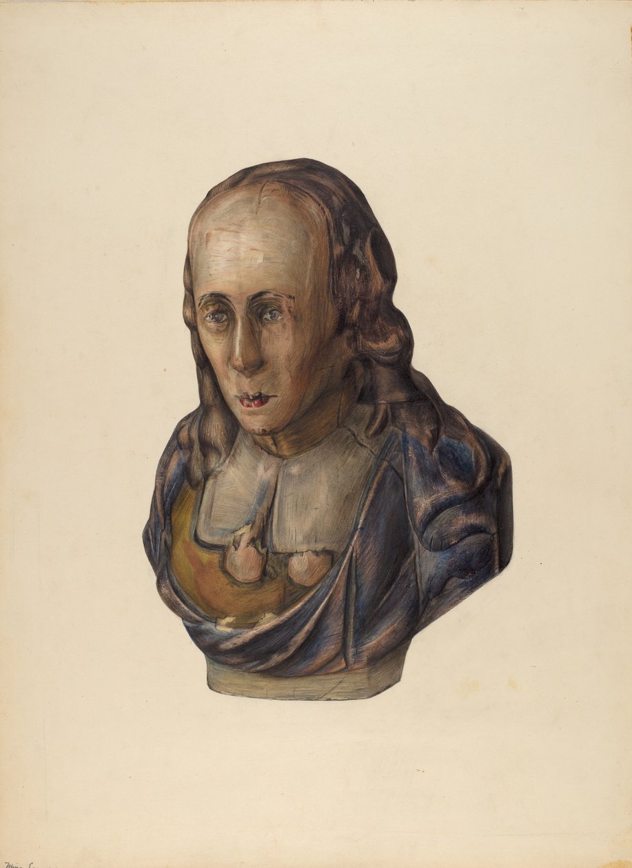 Figurhode: Pilgrim av Mina Lowry