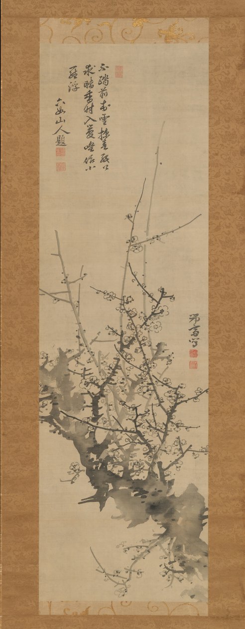 Plommeblomster, 1700-1800-tallet. av Minagawa Kien