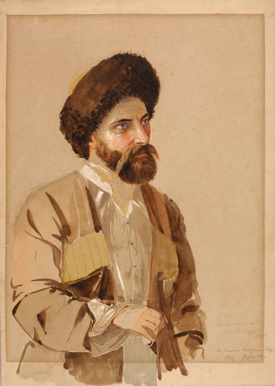 Circassian i Konstantinopel, 1845. av Miner Kilbourne Kellogg
