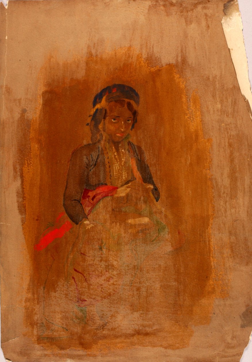 Bondekvinne, n.d. av Miner Kilbourne Kellogg