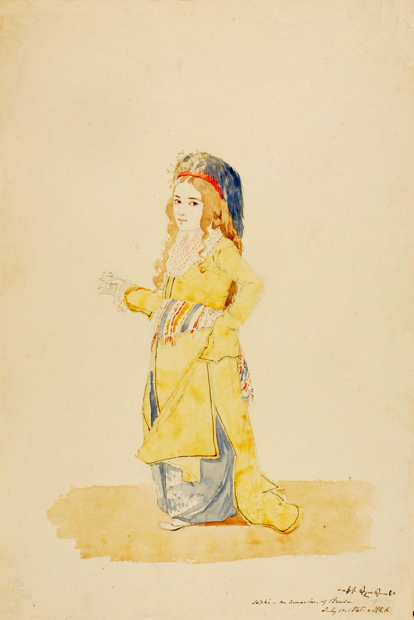 Sophi, en armener fra Brusa, 1845. av Miner Kilbourne Kellogg