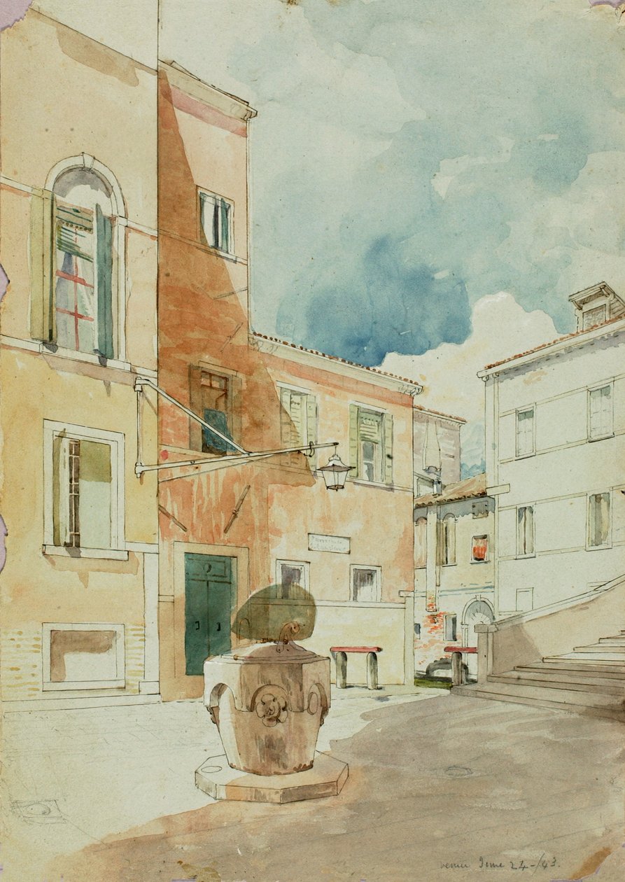 Venezia, 1843. av Miner Kilbourne Kellogg