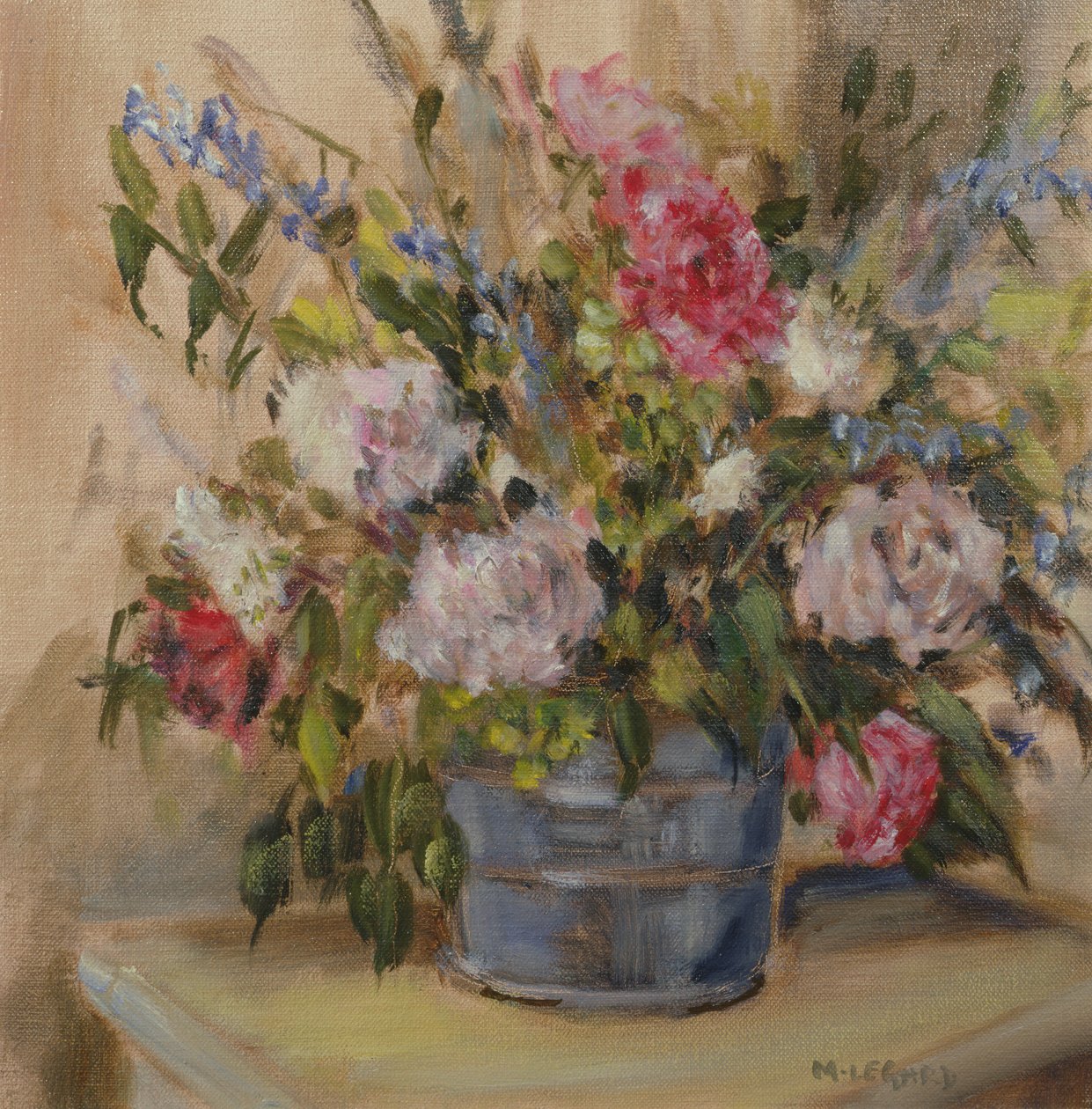 Blomster i en bøtte av Miranda Legard
