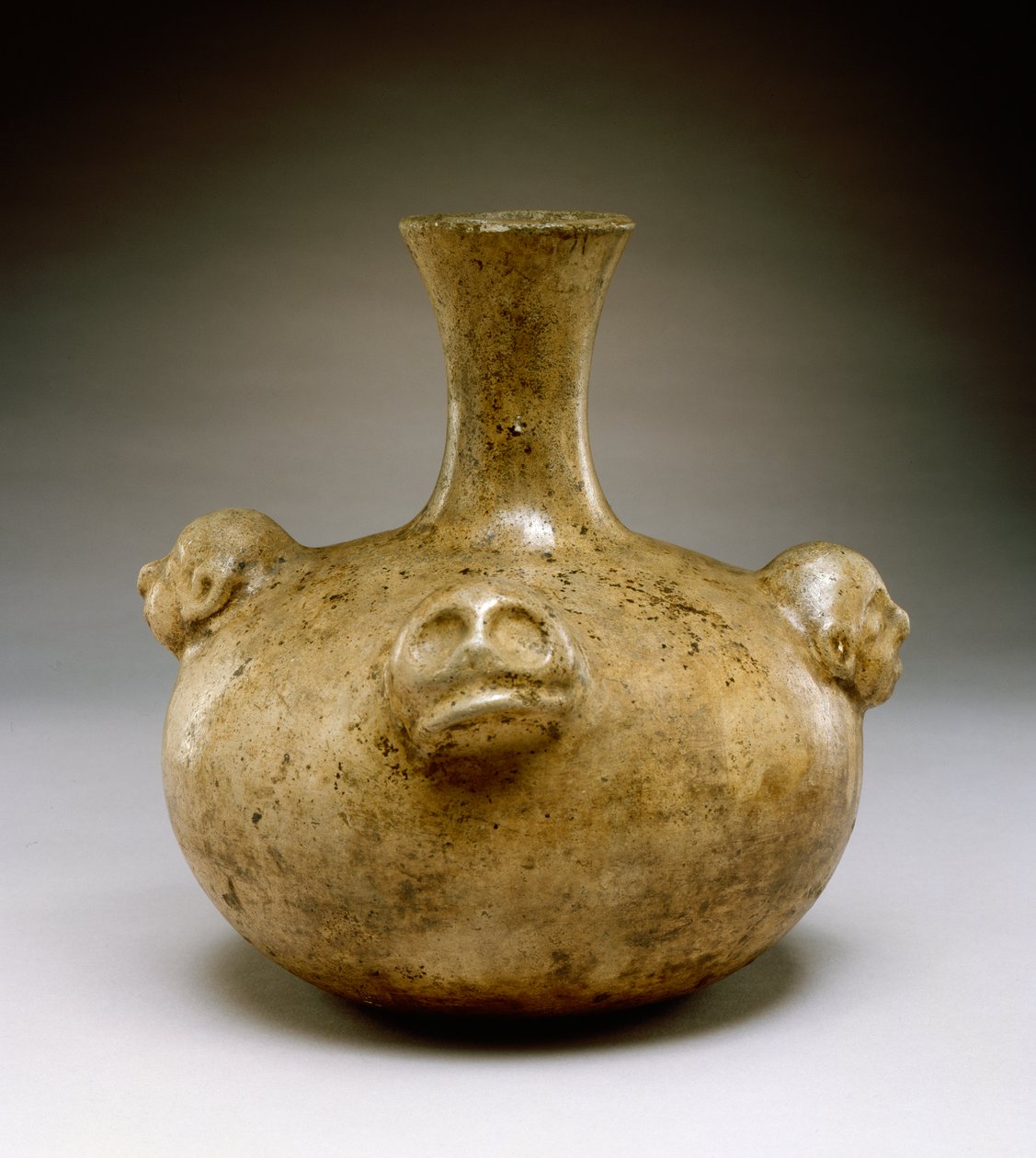Flaske, sen Mississippian periode, 1300-1500 (keramikk) av Mississippian culture
