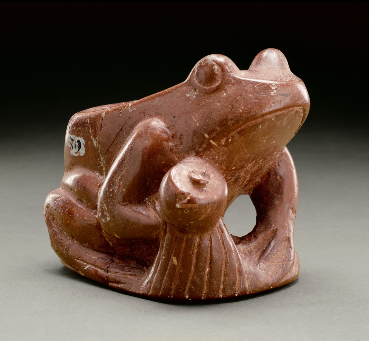 Froskebilderør, Cahokia, 1000-1300 (bauxitt) av Mississippian culture
