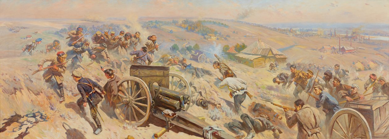 Tsaritsyns forsvar av Mitrofan Borisovich Grekov
