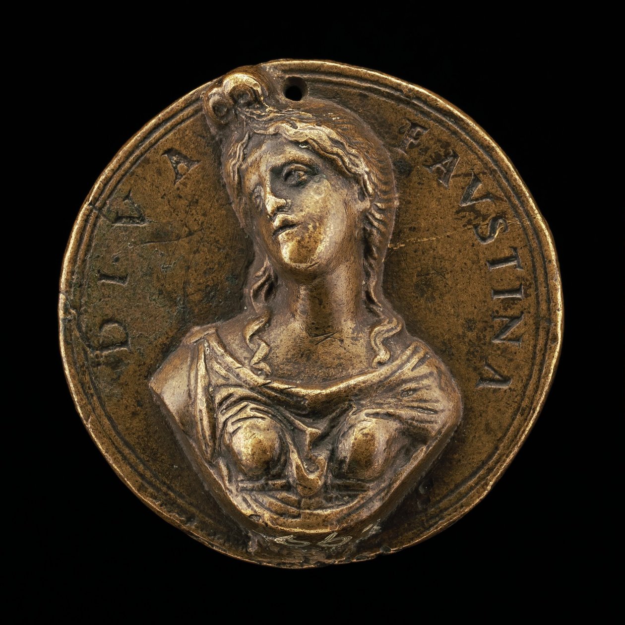 Diva Faustina [forside], ca. 1490 av Moderno