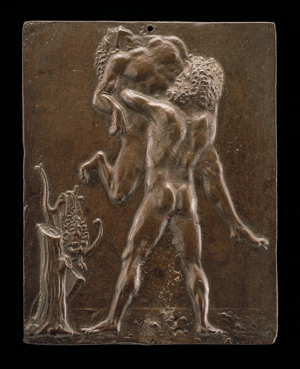 Hercules og Antaeus av Moderno