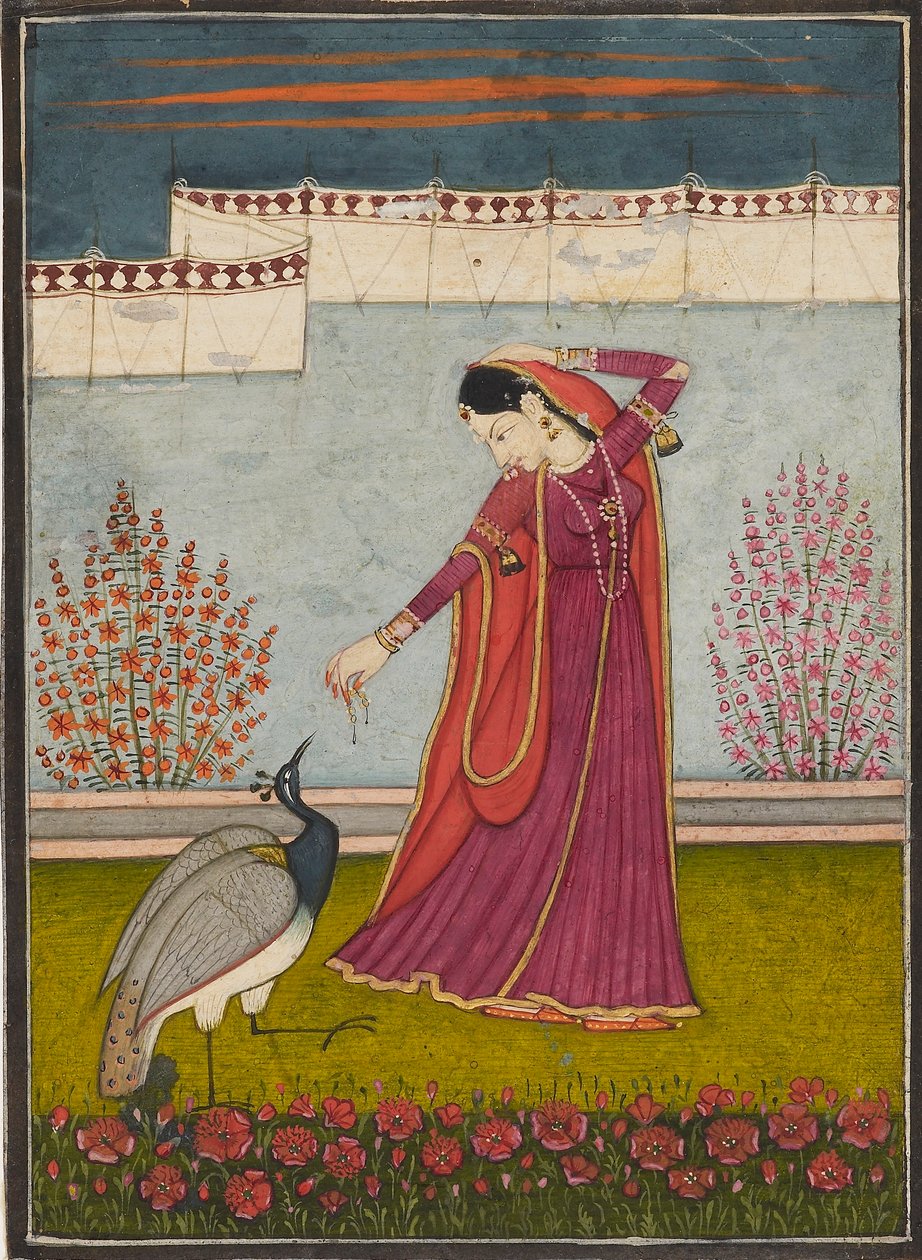 Mor Priya, c1800 av Mola Ram