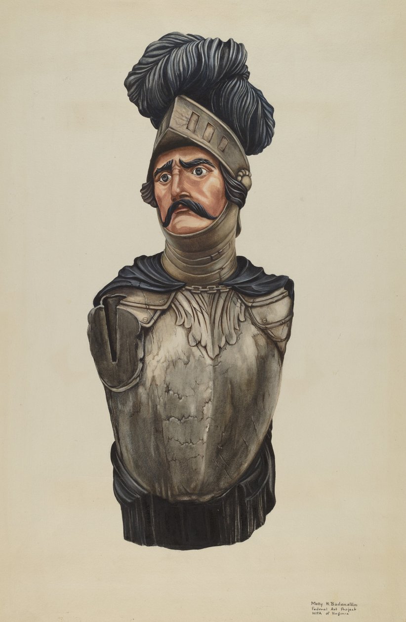 Galionsfigur fra "The Black Prince" av Molly Bodenstein