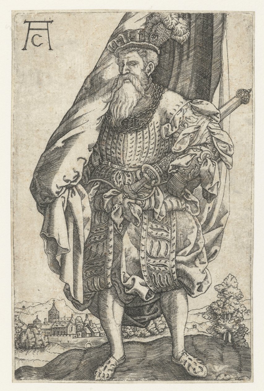 Standard bærer av Monogrammist AC