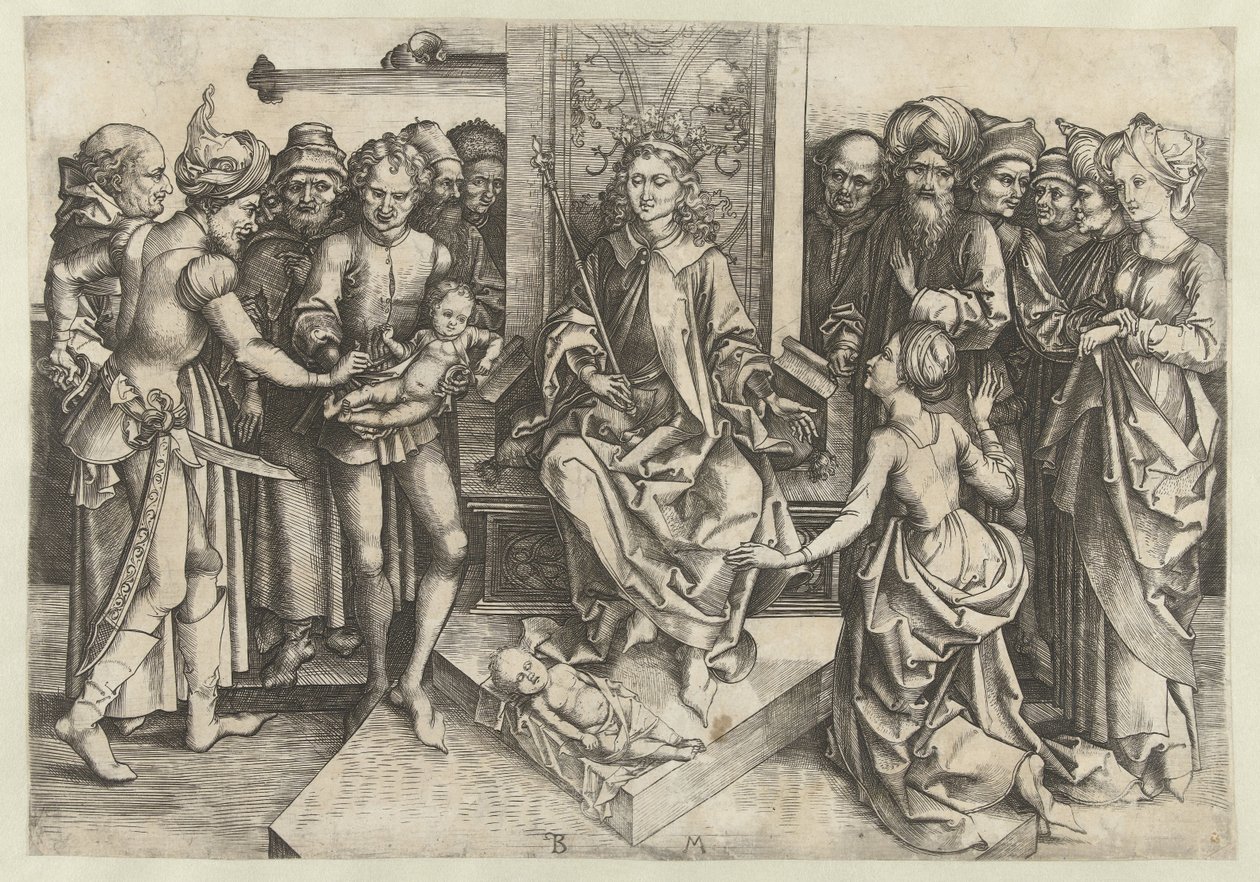 Salomos dom (Salomon) av Monogrammist BM