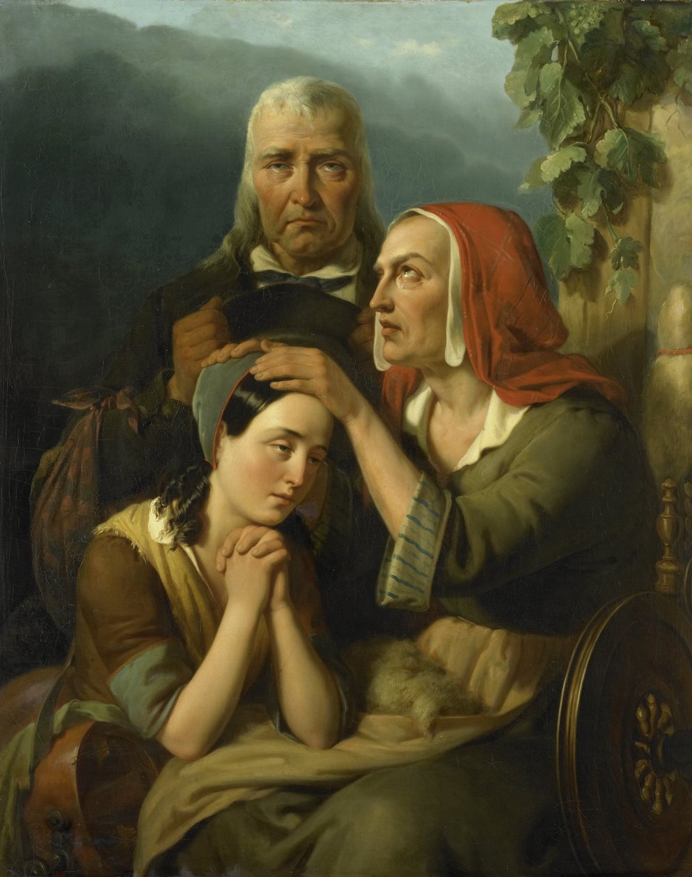 "En mors velsignelse" av Moritz Calisch