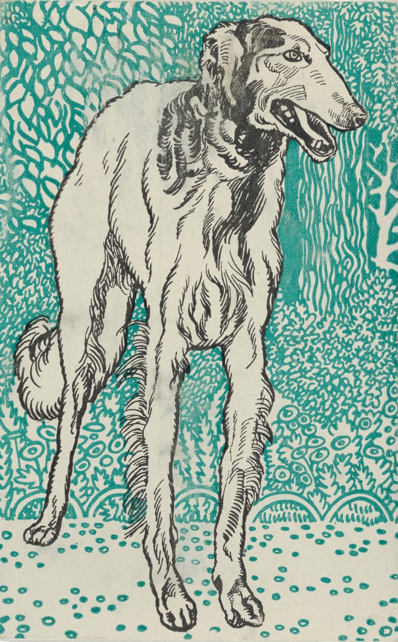 Greyhound, 1912. av Moritz Jung