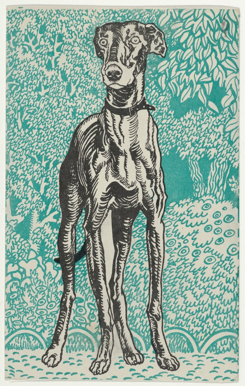 Greyhound, 1912. av Moritz Jung