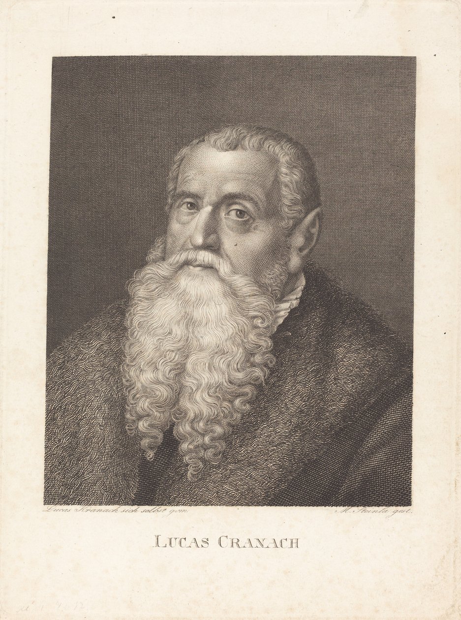 Lucas Cranach av Moritz Steinla