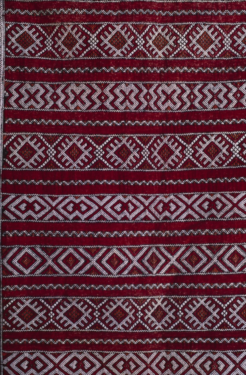 Teppe, detalj (ull) av Moroccan School