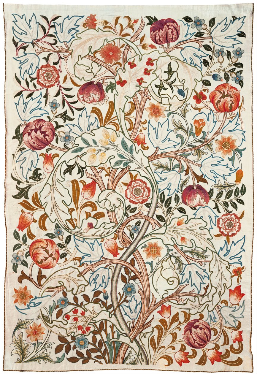 Acanthus dør av Morris and Company